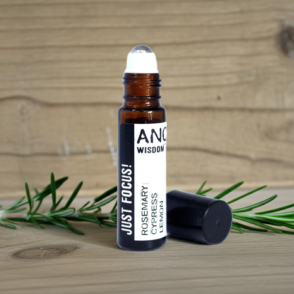 Fokussiert! – Ätherische Ölmischung Roll-On (10 ml) · Zitrone · Rosmarin · Zypresse