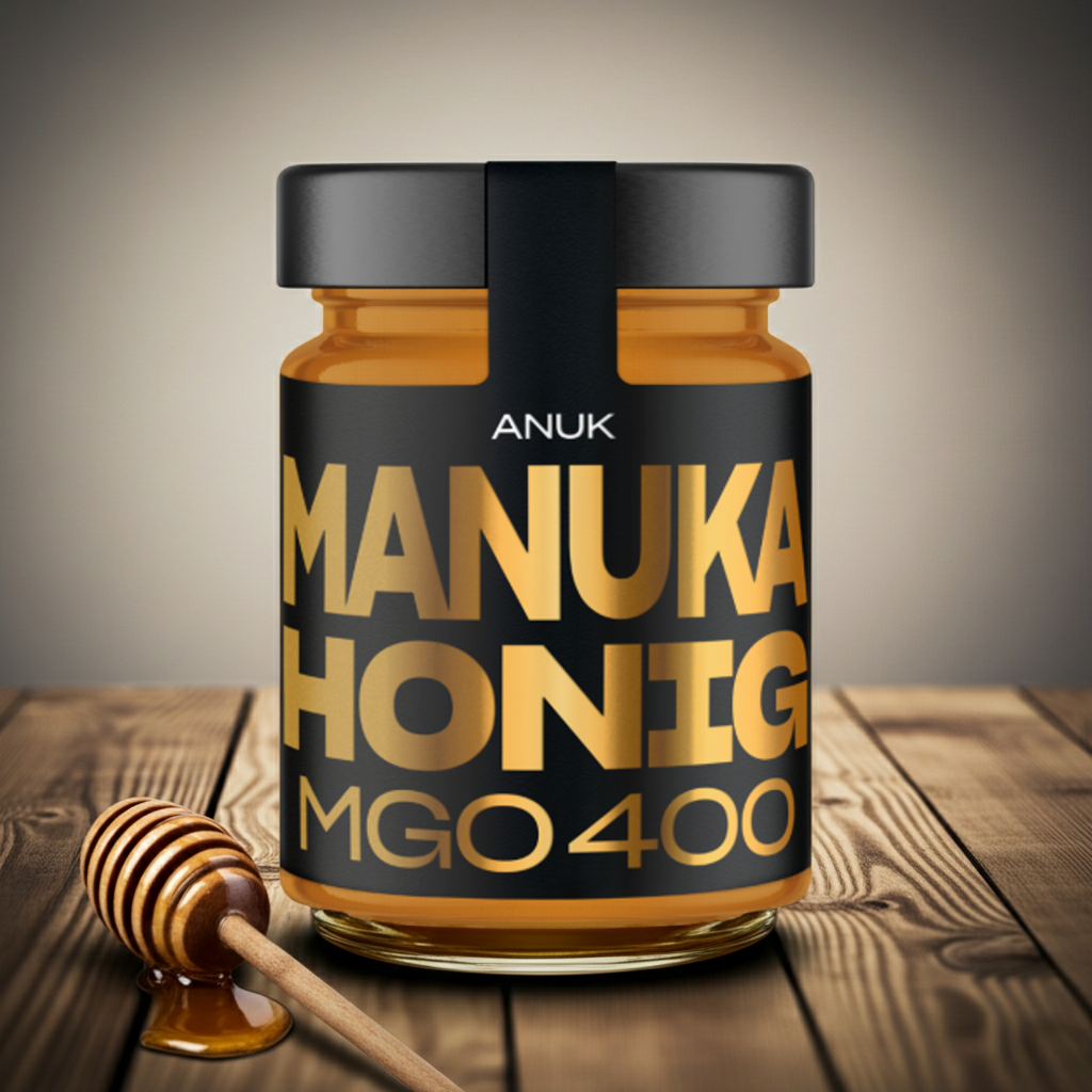 ANUK Manuka Honig MGO 400 – Gold-Edition